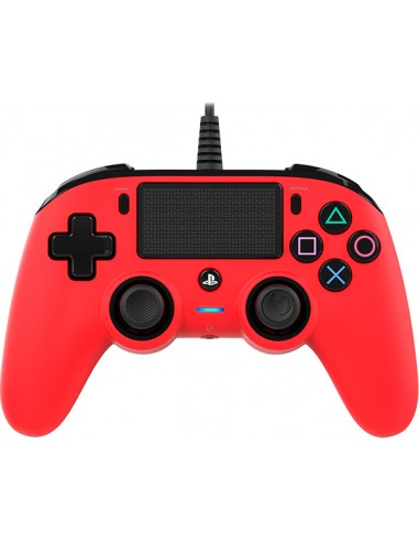 Nacon Wired Compact Controller Red (PS4)