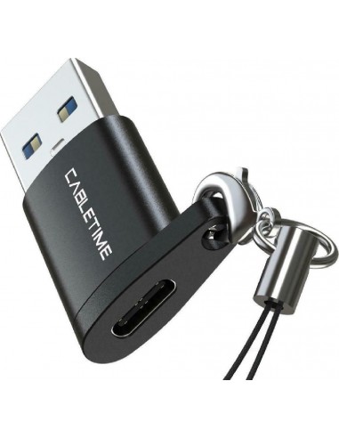 Cabletime USB-A male - USB-C female...