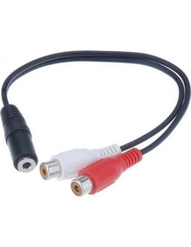 Powertech Audio Cable 3.5mm female -...