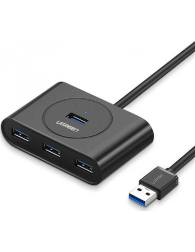 Ugreen CR113 USB 3.0 Hub 4 Θυρών με...