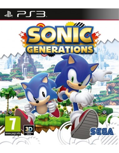 Sonic Generations PS3 Game