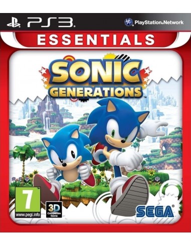 Sonic Generations (Essentials) PS3 Game