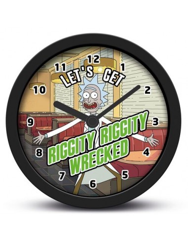 Rick And Morty Desk Clock