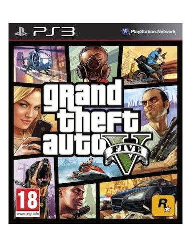 Grand Theft Auto V PS3 Game (Used)