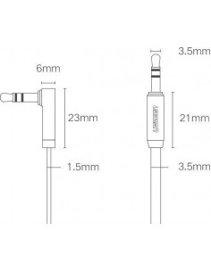 Ugreen Καλώδιο 3.5mm male -... 2