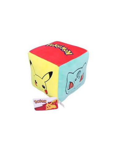 Pokemon Starter Cube Cushion 25cm