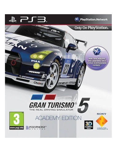 Gran Turismo 5 Academy Edition PS3...