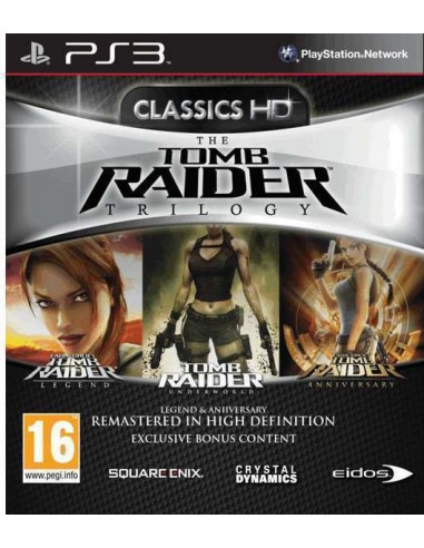 Tomb Raider Trilogy Classics Hd PS3...