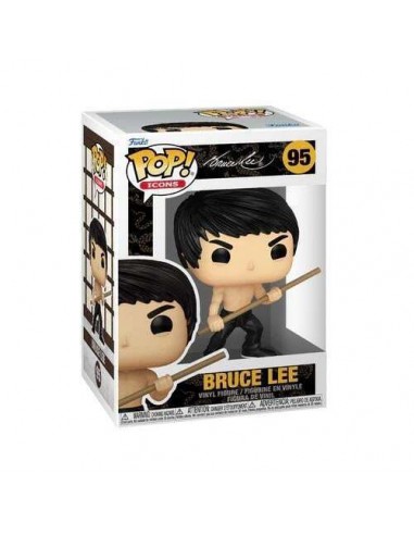 Funko Pop! Icons: N° 95 Bruce Lee Bo...