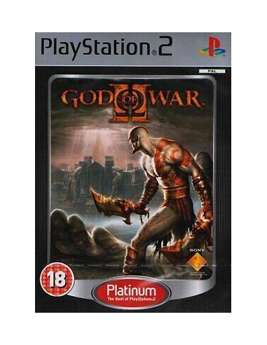 God Of War 2 Platinum Edition PS2...